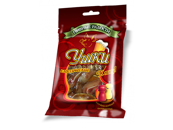 Уши свиные классические "Пивные радости" (100гр) во Владикавказе