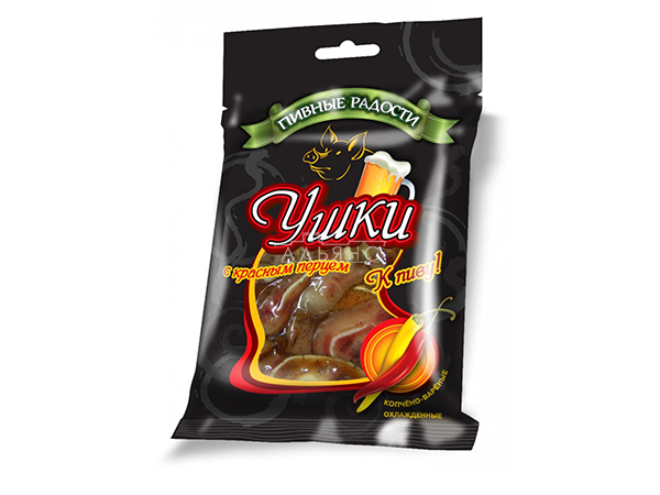 Уши свиные с красным перцем "Пивные радости" (100гр) во Владикавказе