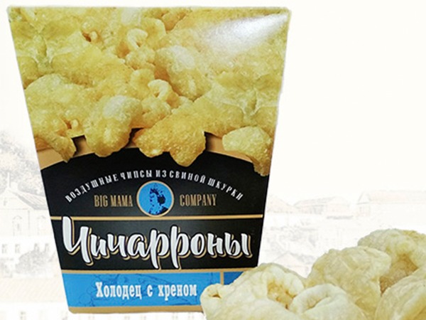 Чичарроны со вкусом холодца и хрена во Владикавказе
