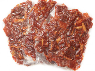 Сухарики с аджикой: Джерки из свинины 