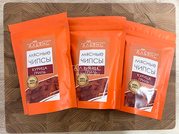 Мясо (АЛЬЯНС) вяленое курица "Гриль" 50 гр. во Владикавказе