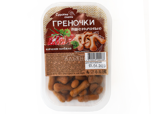 Сурские (ПШЕНИЧНЫЕ) Копченая колбаска (100 гр) во Владикавказе