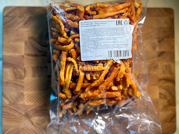 Нитка ЖАРЕНАЯ  Oktobersnack1 кг (сырный продукт) во Владикавказе