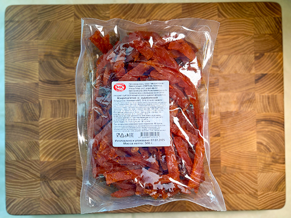Продукт из мяса птиц "КАРПАЧЧО с АДЖИКОЙ" с/к "ООО БАЛТИКА" (Калининградская обл.) во Владикавказе