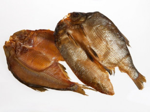 Густера вяленая: Карась холодного копчения